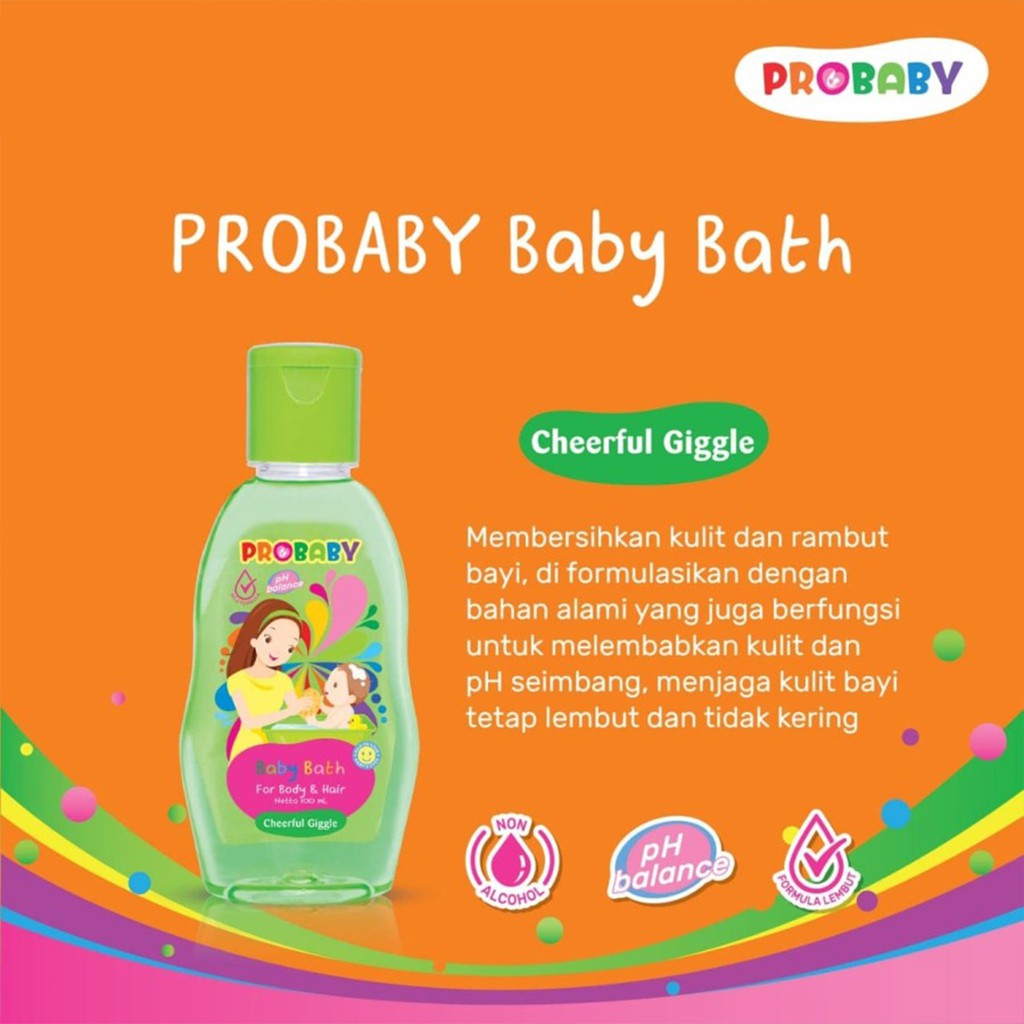 Probaby Baby Bath - Pro Baby Bath 100ml - Sabun Mandi Bayi