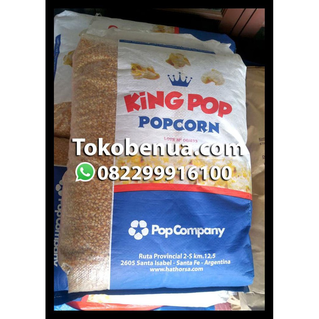 

BARU! JAGUNG POPCORN KINGPOP BRONDONG 1 SAK 22.7 KG PALING MURAH