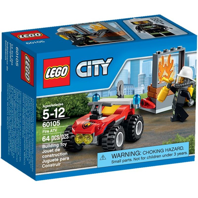 PROMO LEGO 60105 CITY FIRE ATV