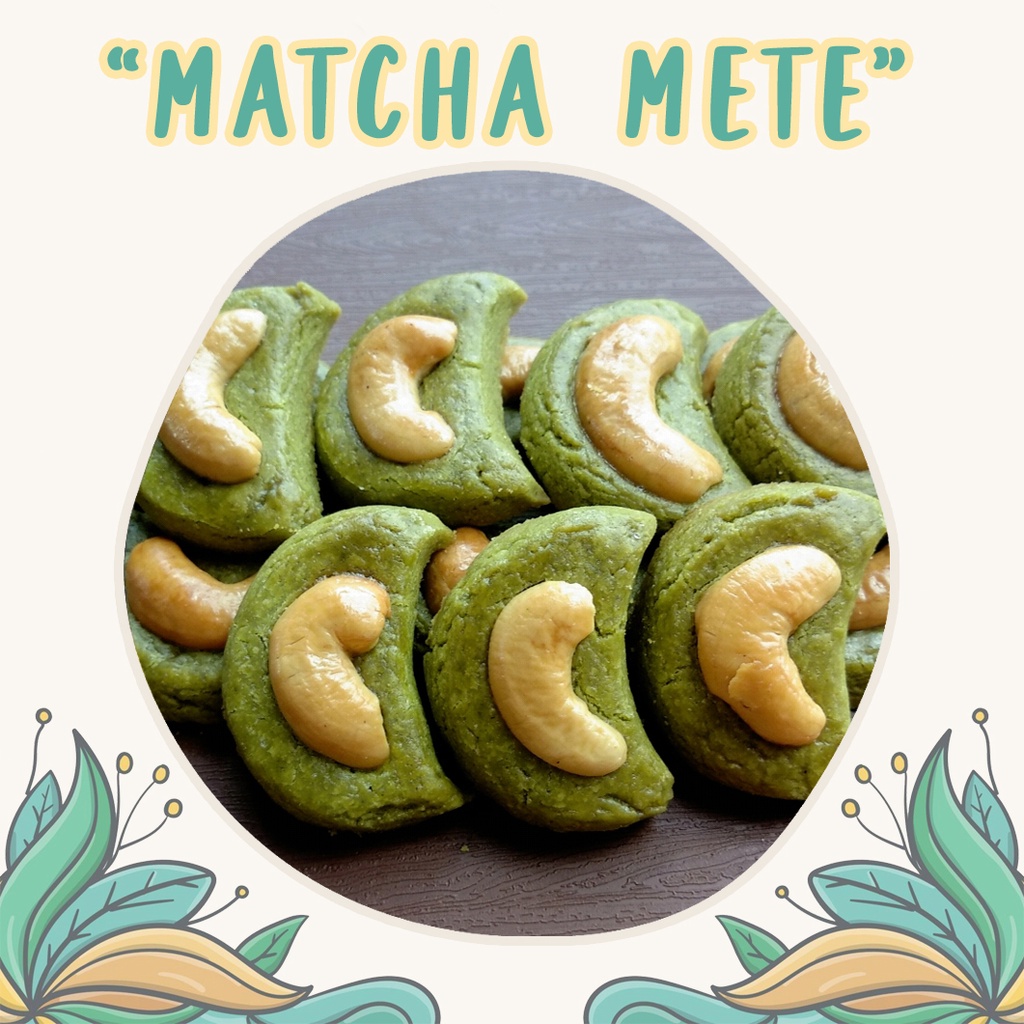 

Kue Kering Kacang Mete Greentea Matcha Enak