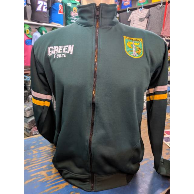 Jaket tractop persebaya green force bonek 2019 2020