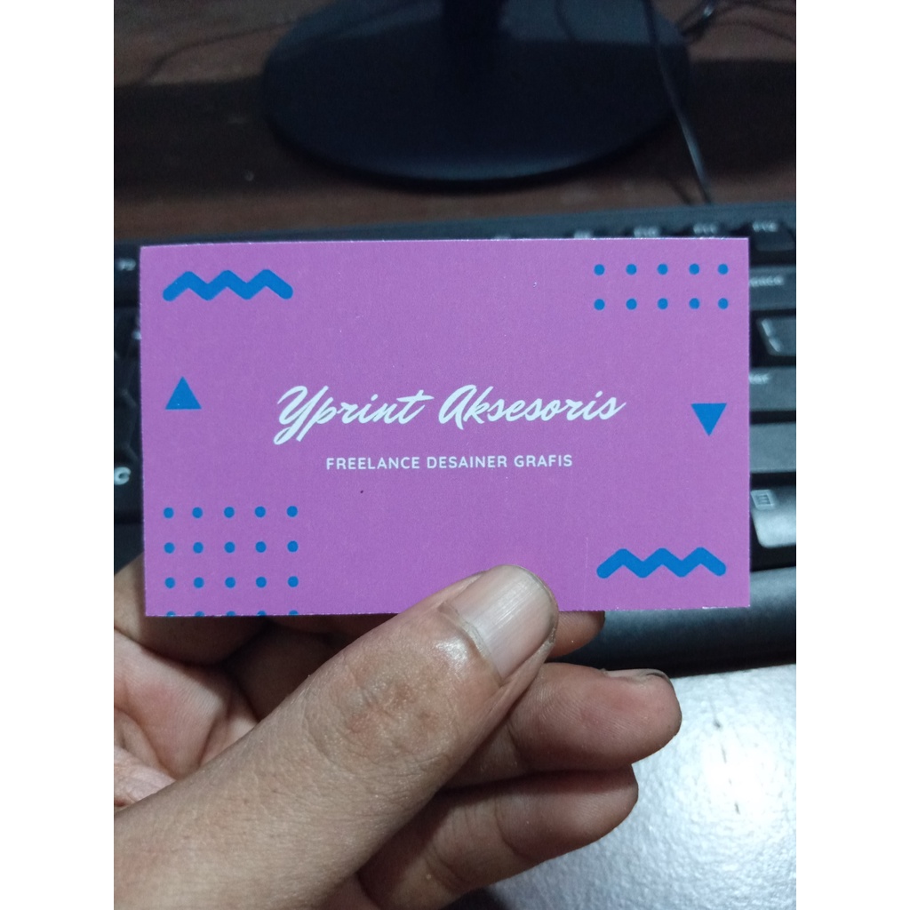 

Cetak Kartu Nama / Id Card 1 Sisi Full Colour