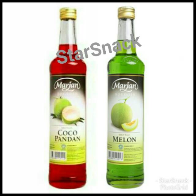 

Marjan Syrup Cocopandan/ Melon / Leci 460 ml