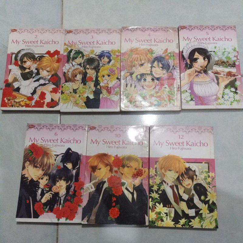 komik my sweet kaicho vol 2 & 4