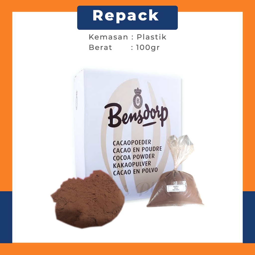 

Bensdorp Coklat Bubuk 100gr Dutched Cocoa Powder | Bekasi