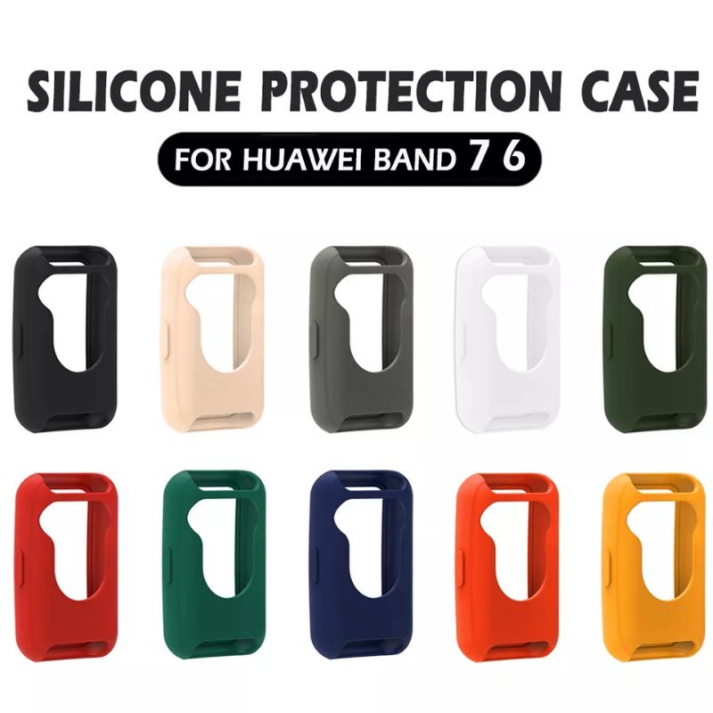 Case / Cover Silicon For Watch For Honor / Huawei Band 6 7