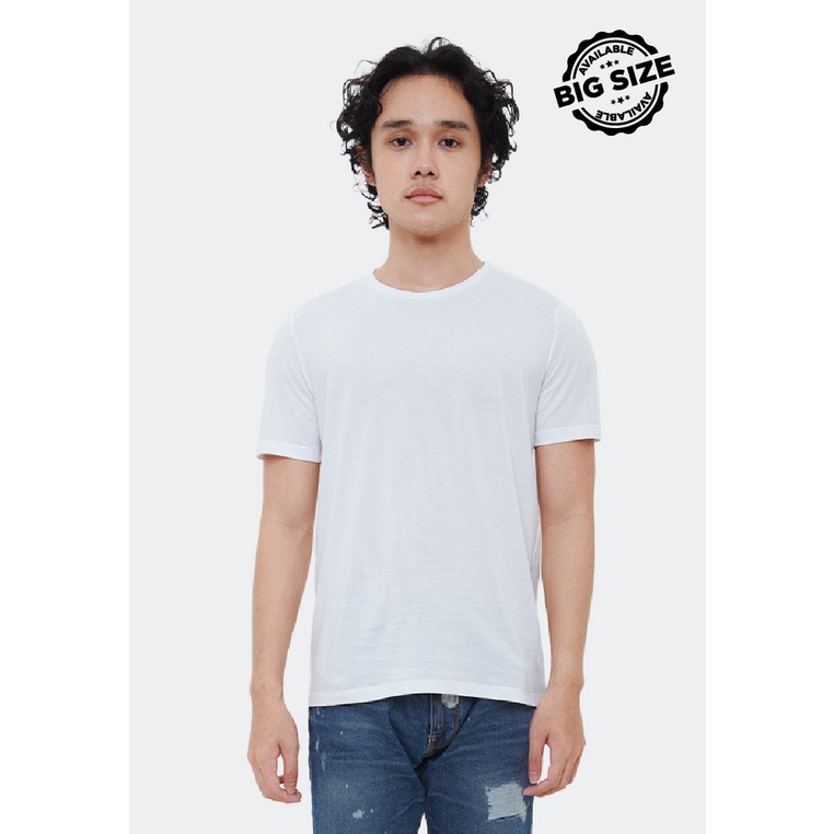 MANZONE kaos lengan pendek NIFTY-BESTBUY - white