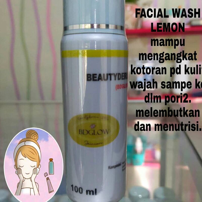 BeautyDerma Beauty Derma Facial Wash Lemon