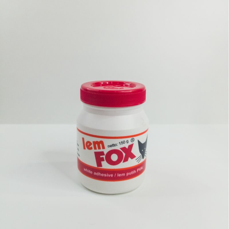 

Lem Fox 150gram Lem Putih PVAc Perekat Serbaguna
