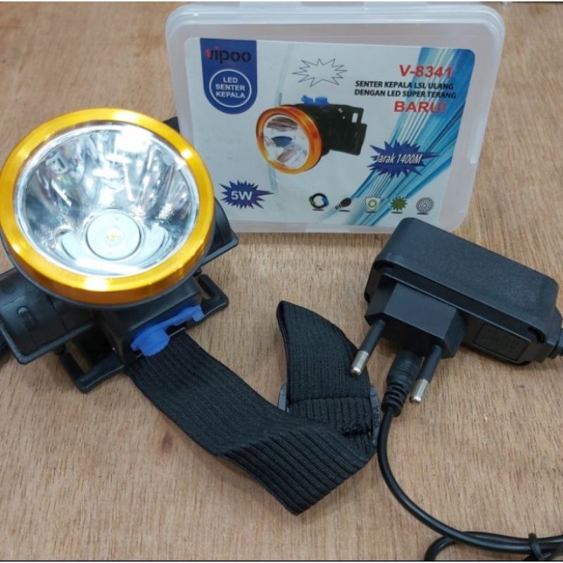 Senter Kepala Vippo 5 Watt V8342