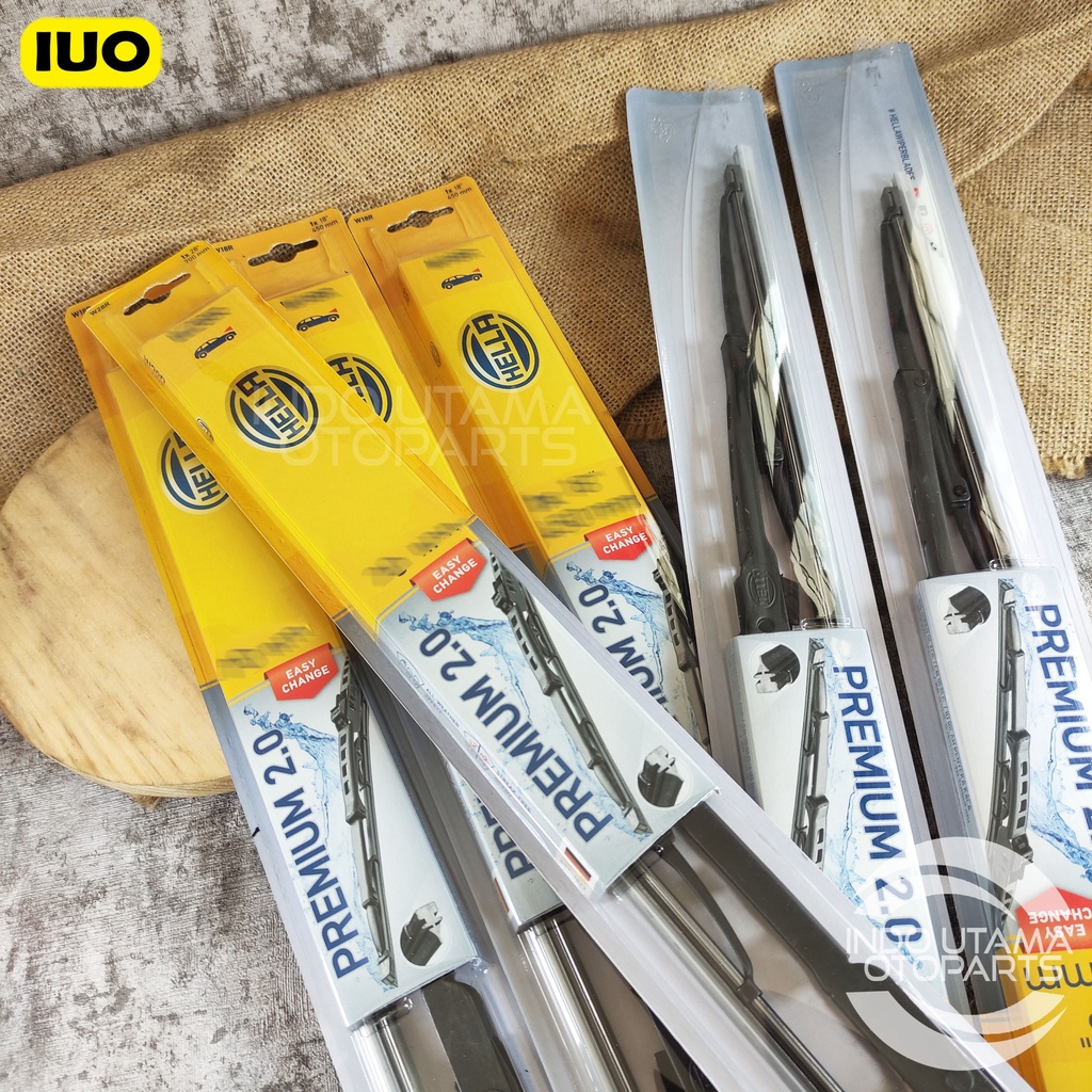 Wiper Blade Mobil Luxio HELLA Premium 2.0 (19-19)