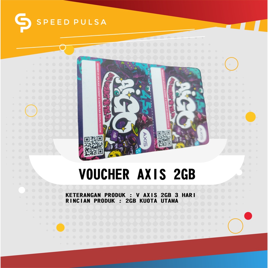 Voucher Axis 2GB 3 Hari