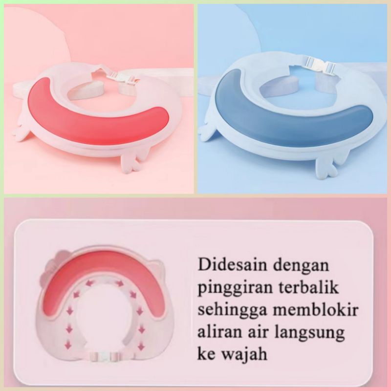 Topi Keramas anak silicone gesper