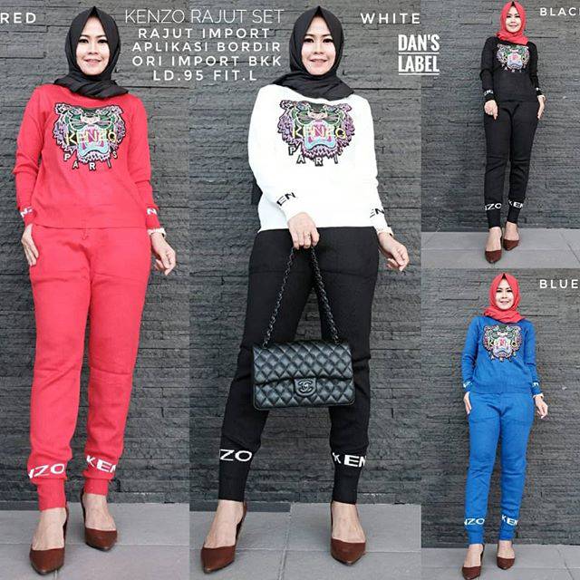 Kenzo Rajut Set
