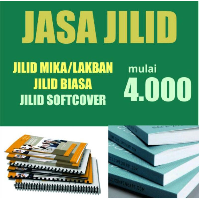 

jasa jilid binding lem panas