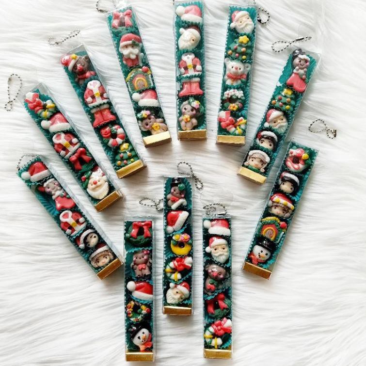 

Original (min 4pcs) coklat xmas isi 5 goodiebag hampers kado natal