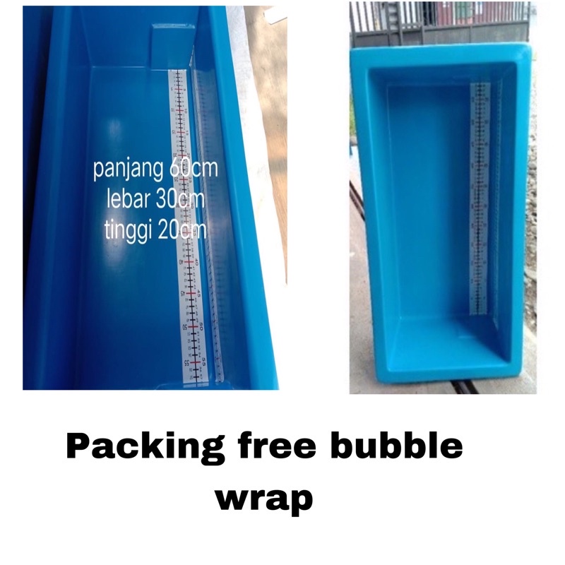 Bak ukur fiber ikan free stiker ukur