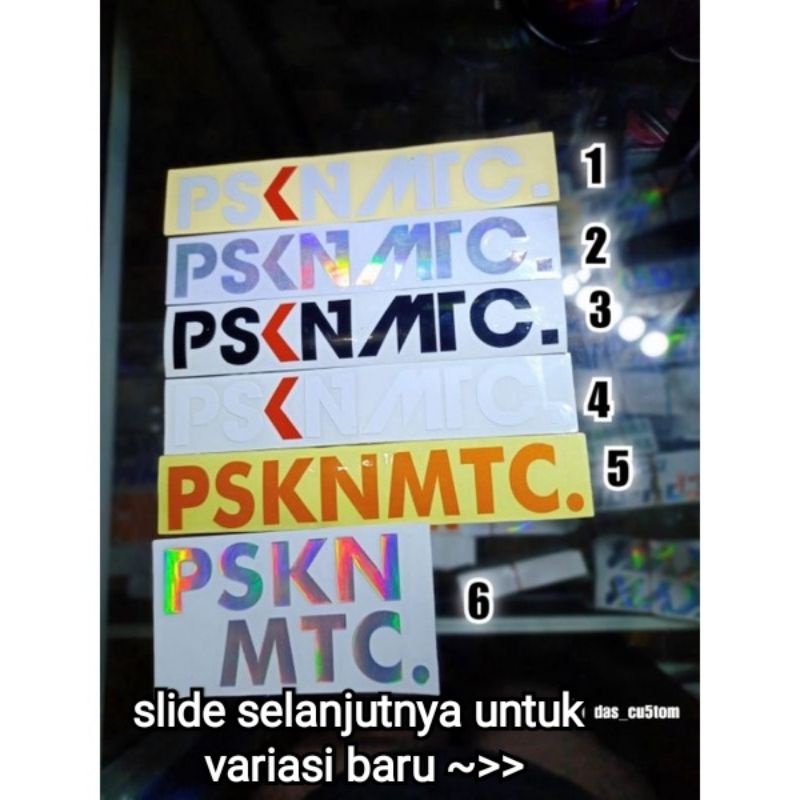 sticker cutting  PSKNMTC