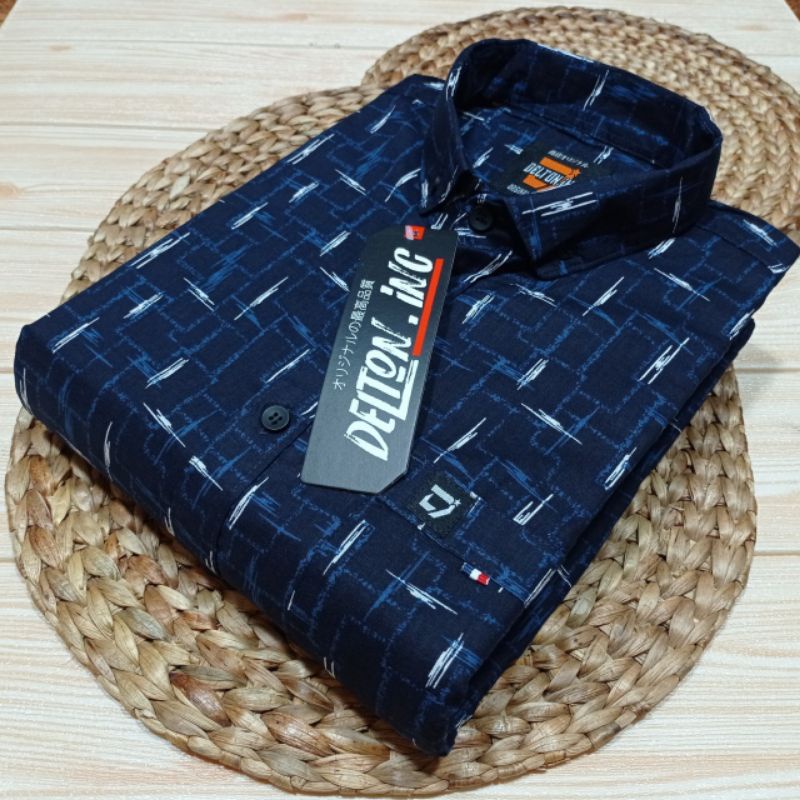 kemeja lengan pendek pria full print - kemeja lengan pendek pantai - kemeja distro lengan pendek pria - terbaru murah - kemeja import lengan pendek kekinian