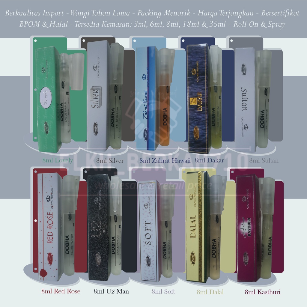 Parfum Dobha 8ml Pen Spray Original