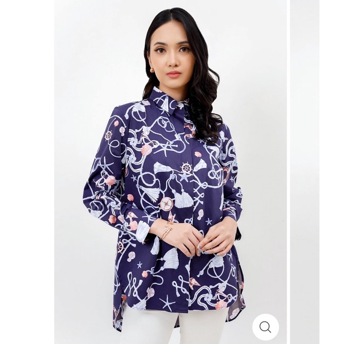 Nautical Shirt size S Benangjarum Navy