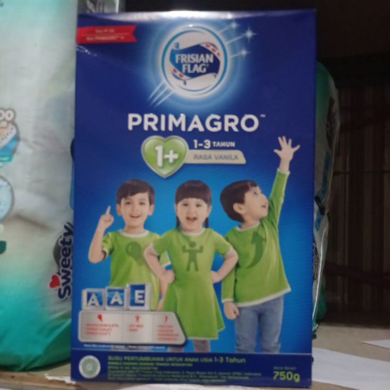 PRIMAGRO 1+ VANILA 750Gram( dulu Frisian Flag 123 )