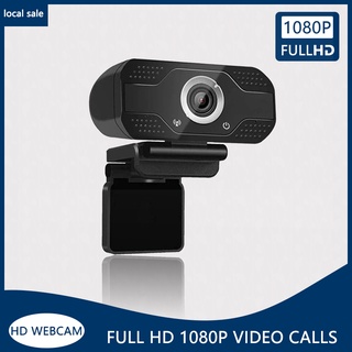 Full HD Webcam Camer 1080P Zoom Meeting Live Streaming With Microphone Kamera Laptop Komputer