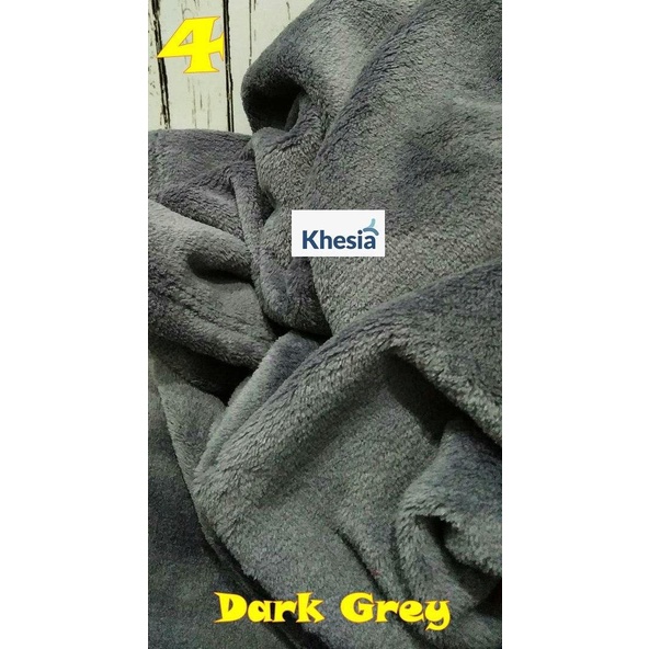 Selimut Dewasa Bahan Bulu Tebal Terbaru Merk Khesia(READY STOK)-FREE GIFT