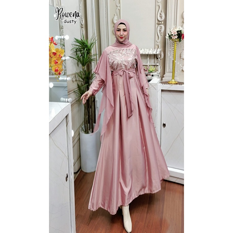 GAMIS KONDANGAN PESTA ROWENA DRESS BORDIR