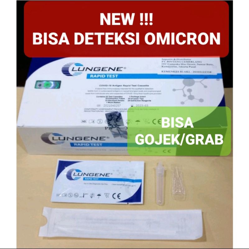 Alat swab test lungene clungene 100% ORIGINAL IZIN KEMENKES