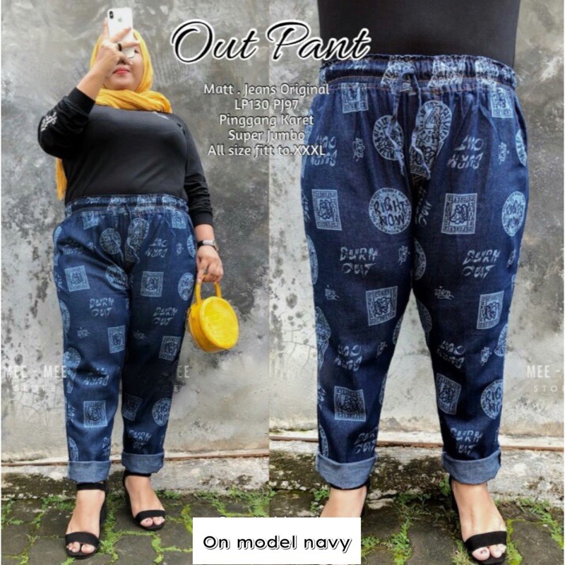 YEHAN JEANS JUMBO / JUMBO PANT / BOYFRIEND JUMBO