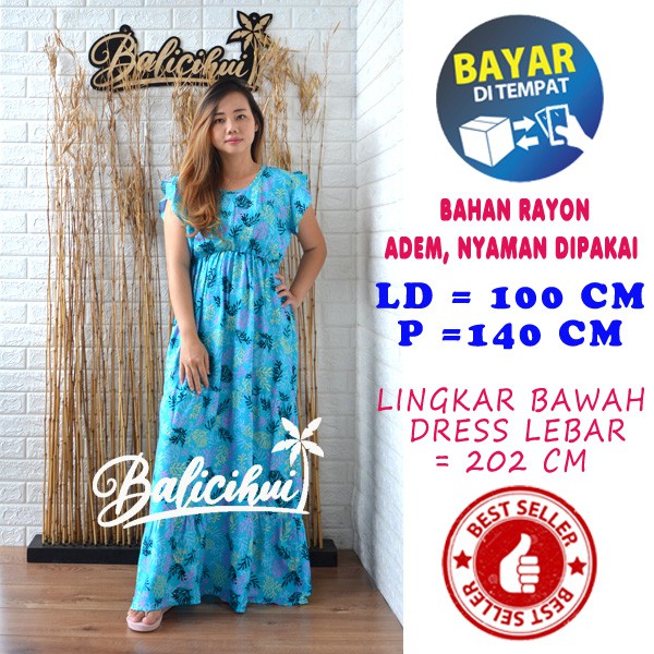 Balicihui Dress Canda Panjang Dress Panjang Wanita Dress Wanita Dress Bali Dress Bali