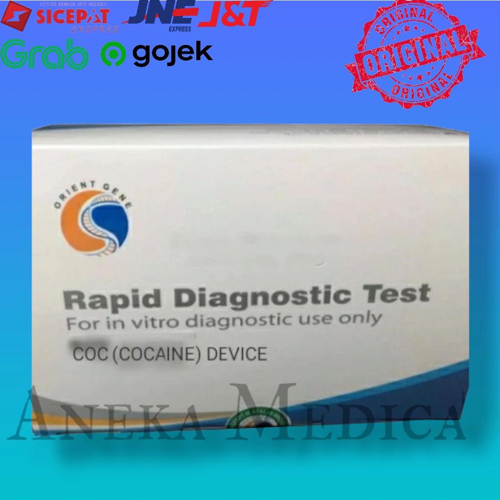 Orient Gene COC (Cocaine) Rapid Test Cassette Device 25T