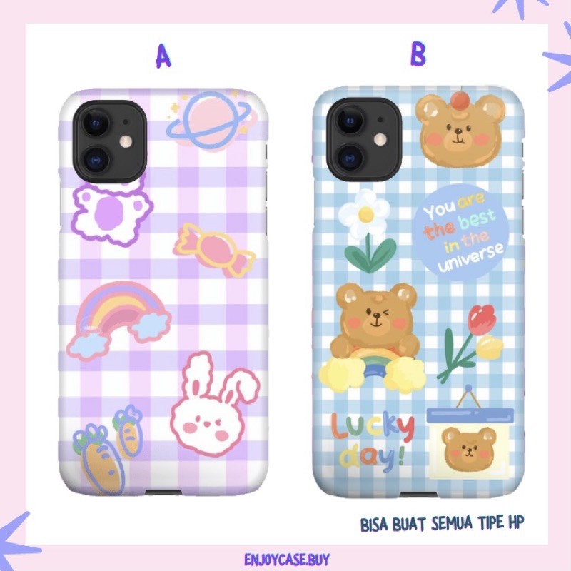 BEAR CASE (ALL TYPE HP) case iphone, case samsung, case realme, case xiaomi, fll