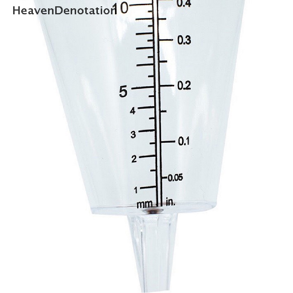 [HeavenDenotation] Cone Rain Gauge Measurement Ground Precipitation Garden Rainfall Measuring Tools