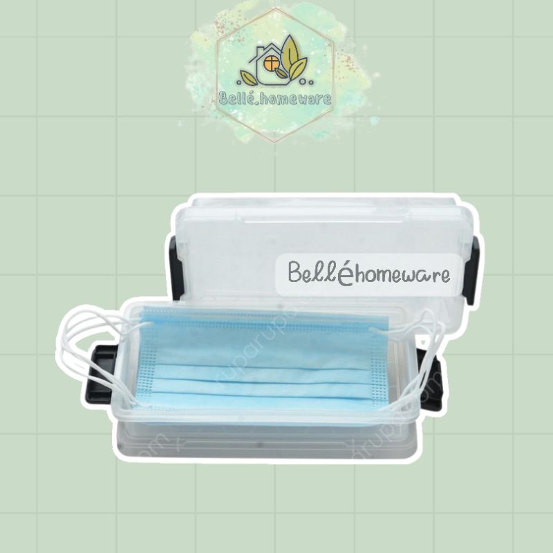 KOTAK PENYIMPANAN MASKER 1 SET ISI 2PCS INFORMA