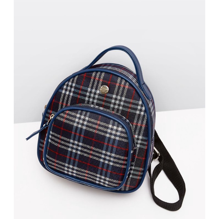 Tas Punggung Wanita Mini Unik Lucu Halinka Navy Original Sophie Martin Paris Promo Terbaru Murah Mew