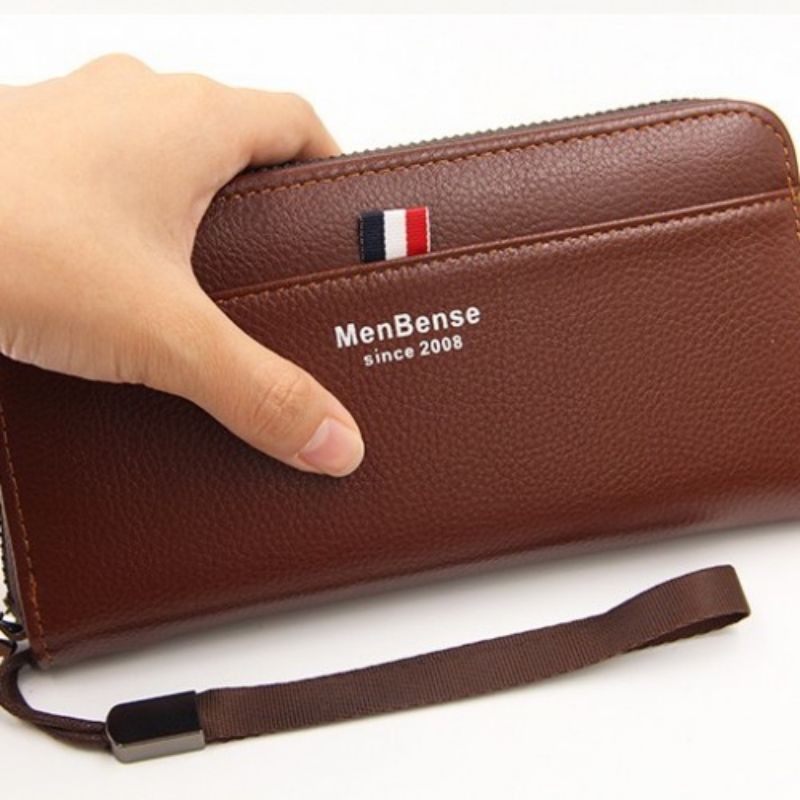 Dompet Panjang Kulit Pria Wanita Dompet Tebal MenBense 8812
