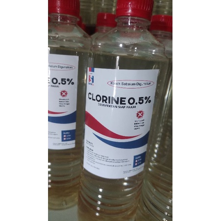 Klorin 0,1% disinfektan siap pakai