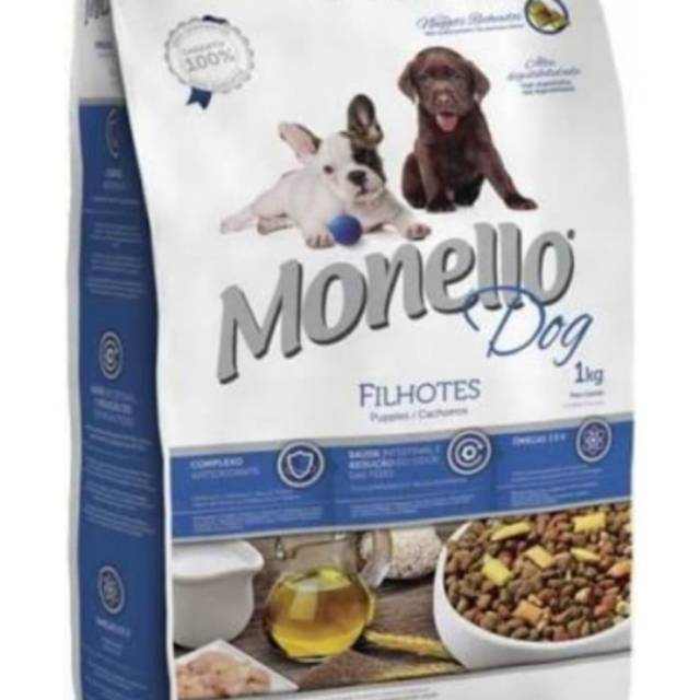 Monello puppy dog food 1kg super premium