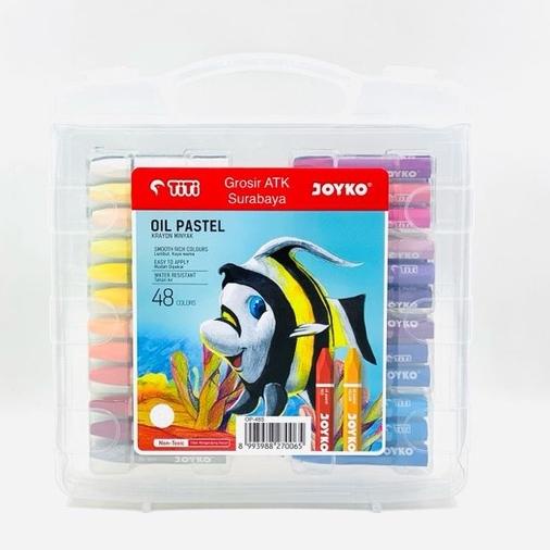 

Serbu Sekarang Crayon / Krayon / Oil Pastel TiTi Joyko 48 Warna