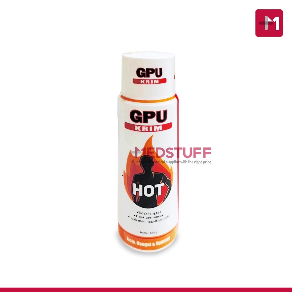 GPU Krim Hot 120gr Krim Urut Pijat