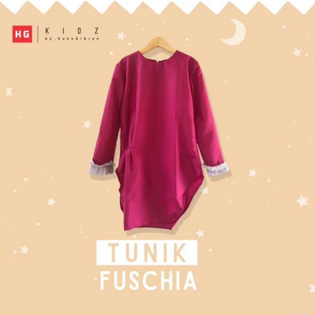 Tunik Anak Fuschia