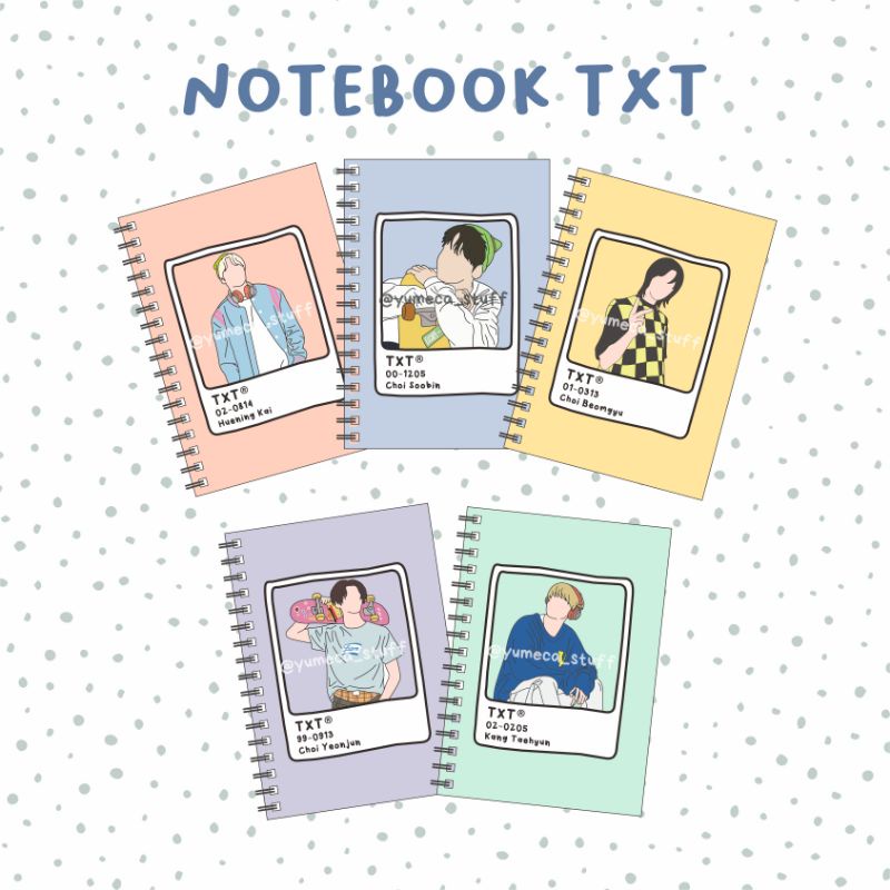 

Notebook TXTi kpop