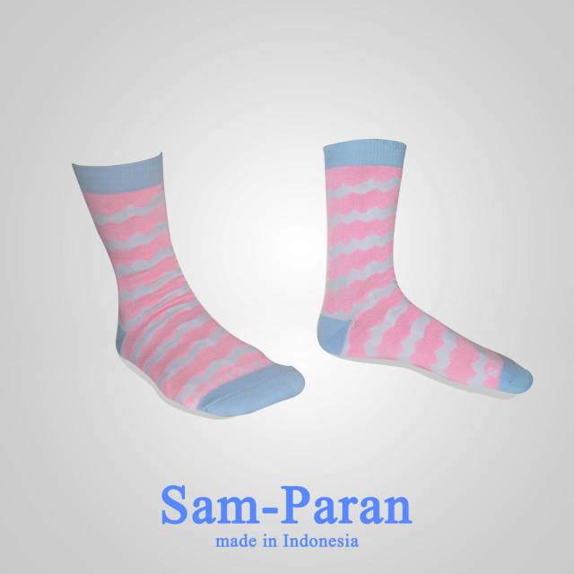 SAMPARAN KAOS KAKI WANITA PINK FEMINIM SOCK GIRL