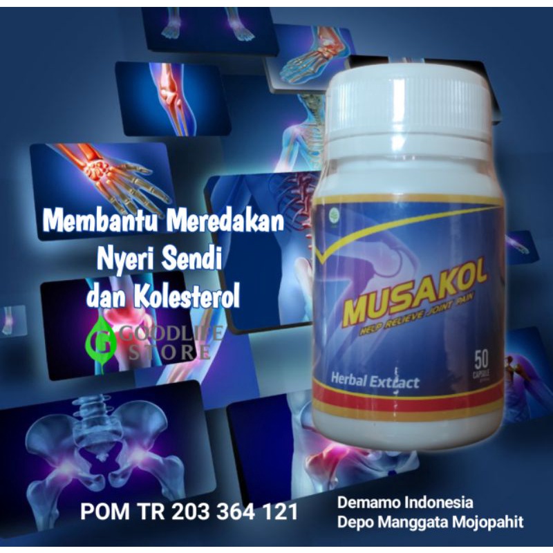 

Osakol / Musakol Herbal Meredakan Nyeri Sendi dan Kolesterol