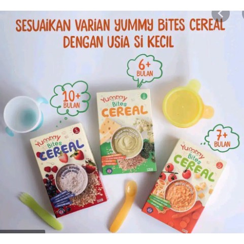 Yummy Bites Cereal Isi 100gr 6M+