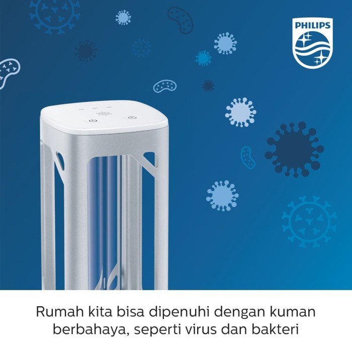 PHILIPS UVC Disinfection Desk Lamp 24W - mampu melawan virus Covid-19