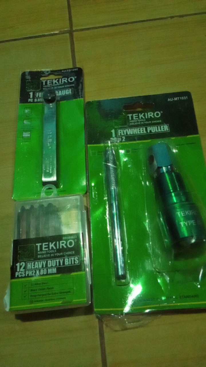 (1pcs)mata Obeng Ketok Ph2 Tajam (+) Ph3 Tumpul (+) Tekiro 1pcs