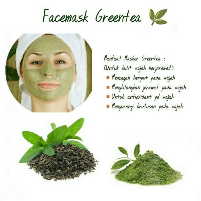 10 Gr Masker Komedo Gelatin Varian Greentea Hempas Komedo Murah Greentea Indonesia